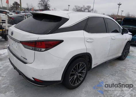 2021 Lexus Rx 450H F Sport Handling из США, поврежденный, VIN 2T2YGMDA3MC062475